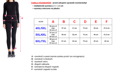 Női 3/4 PLUS SIZE világoszöld nadrág - Ruházat