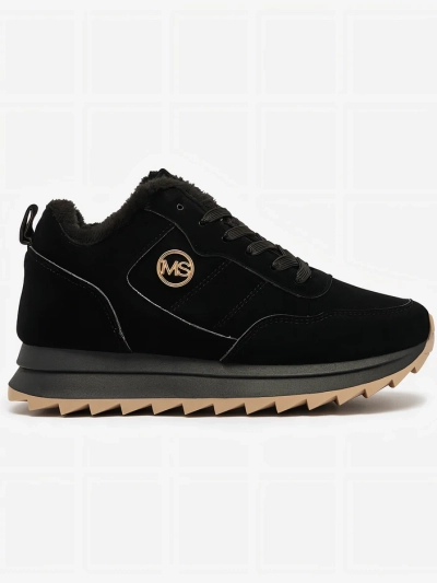 Royalfashion Black szigetelt női sportcipő Lahho