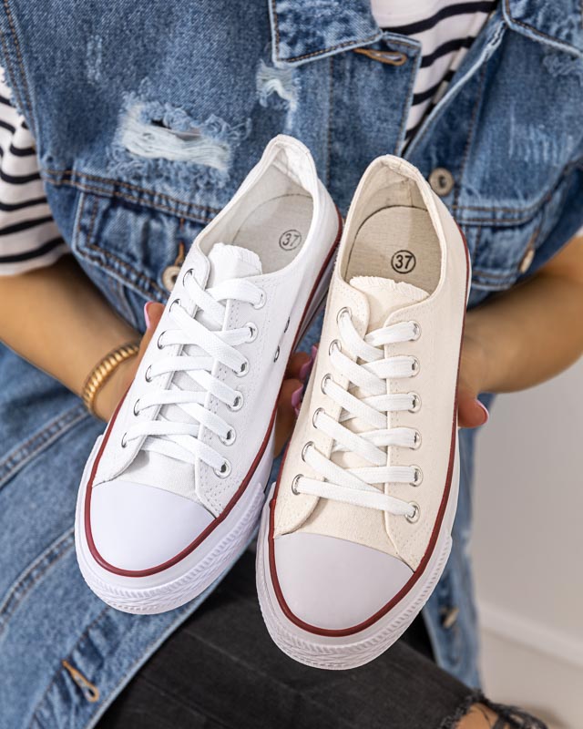 Női fehér tornacipő Shah - Lábbeli