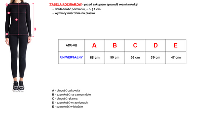 Női fekete köpeny rögzítés nélkül - Ruházat