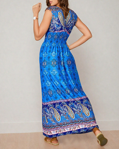 Royalfashion Női print midi ruha