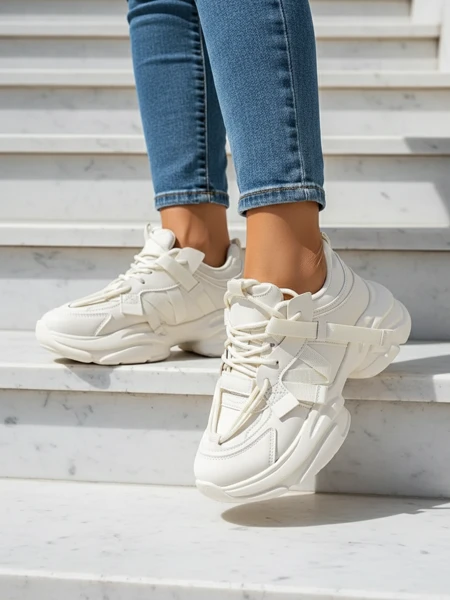 Royalfashion női sportos platform cipők Rensis