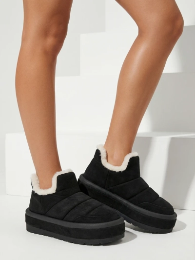 Royalfashion Női Zoeno rövid csizma a'la hócsizma