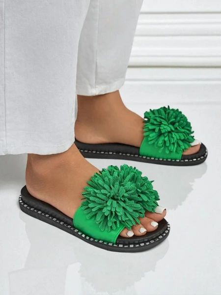 Royalfashion Női lapos talpú papucs Flora Blide