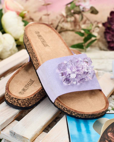 Royalfashion Női Villo strasszos flip-flop