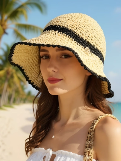 Royalfashion Női Szalmakalap Sun Bloom