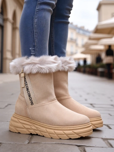 Royalfashion Női hócsizmák Zebio
