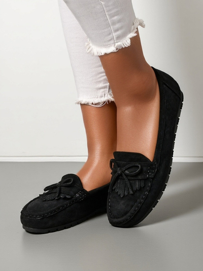Royalfashion Női Eco Suede Mokaszinok Etette