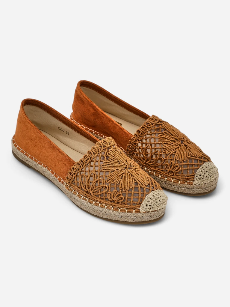Royalfashion Női perforált espadrille Verela