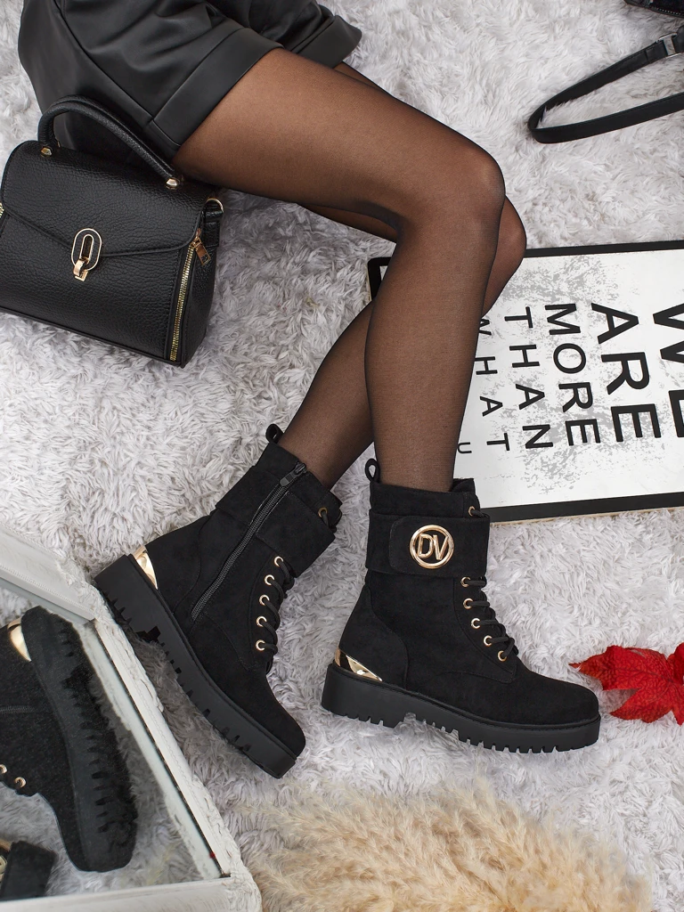 Női Lorice díszes worker bakancsok