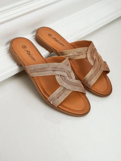 Royalfashion Női fonott papucs Woven Breeze