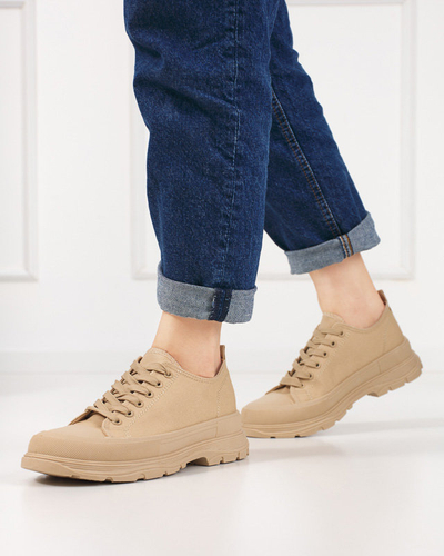 Világosbarna Ohema női sportcipő - Lábbeli