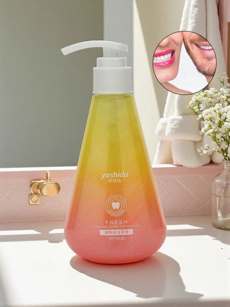 Yashida Fehérítő Fogkrém Őszibarack-Menta