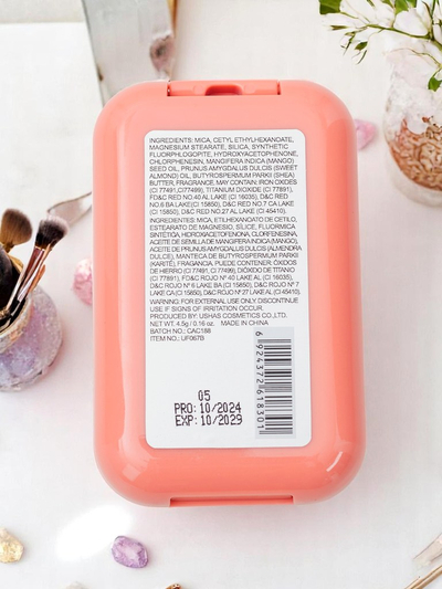 USHAS Préselt pirosító szín Sweet Peach