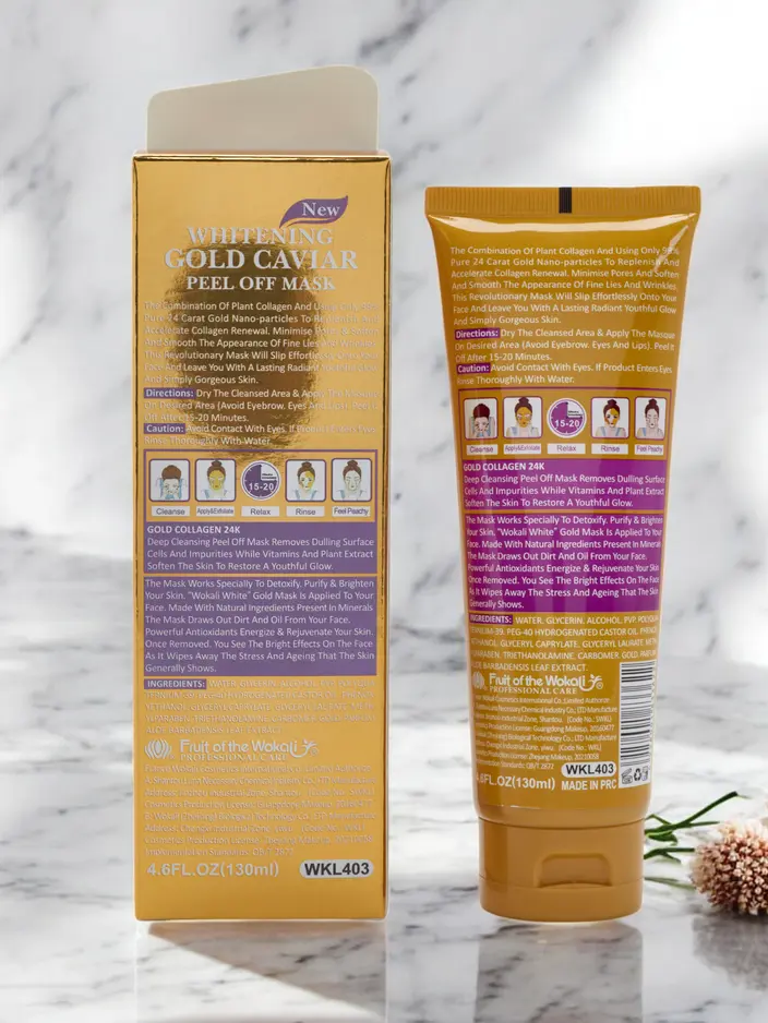 Arany kollagén hámlasztó maszk 130 ml