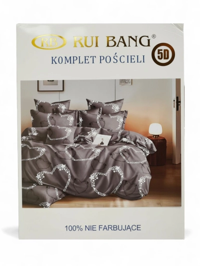 Royalfashion Mintás ágynemű 180x200 garnitúra 3 RÉSZES