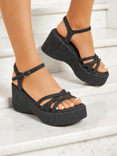 Royalfashion Női éktalpas szandál Shadow Lift