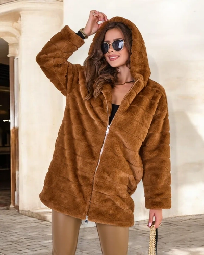 Royalfashion női szőrmekabát