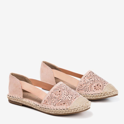 Rossinia pink open espadrilles - Cipő