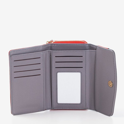 Kis piros pénztárca nőknek - Pénztárca