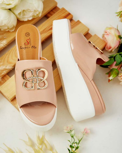Royalfashion Lakkozott női flip-flop a Sailla oldalon