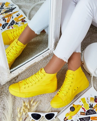 Royalfashion Női magas tornacipő Hollas