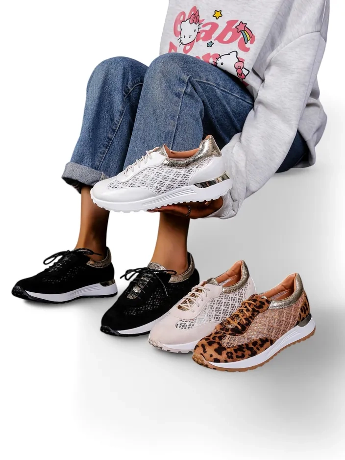 Royalfashion Perforált női sportcipő Ellos