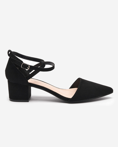 Női fekete szandál oszlopon Crisco - Footwear