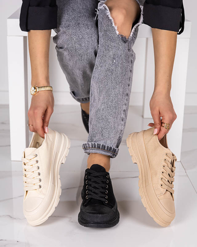 Világosbarna Ohema női sportcipő - Lábbeli