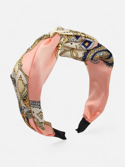 Royalfashion Női fejpánt sál stílusban, elegáns mintával