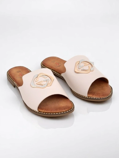 Royalfashion Női lapos talpú papucs Goldie Spark