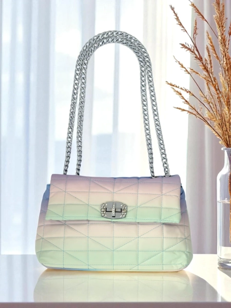 Royalfashion Kis női kézitáska ombre hatású öko bőrből Sophie Rose