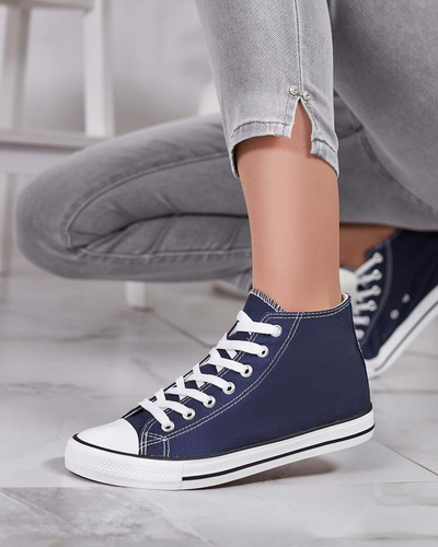 Royalfashion női Tumossa magas tornacipő