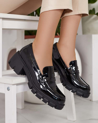 Royalfashion Női mokaszin alacsony posztón Denebel