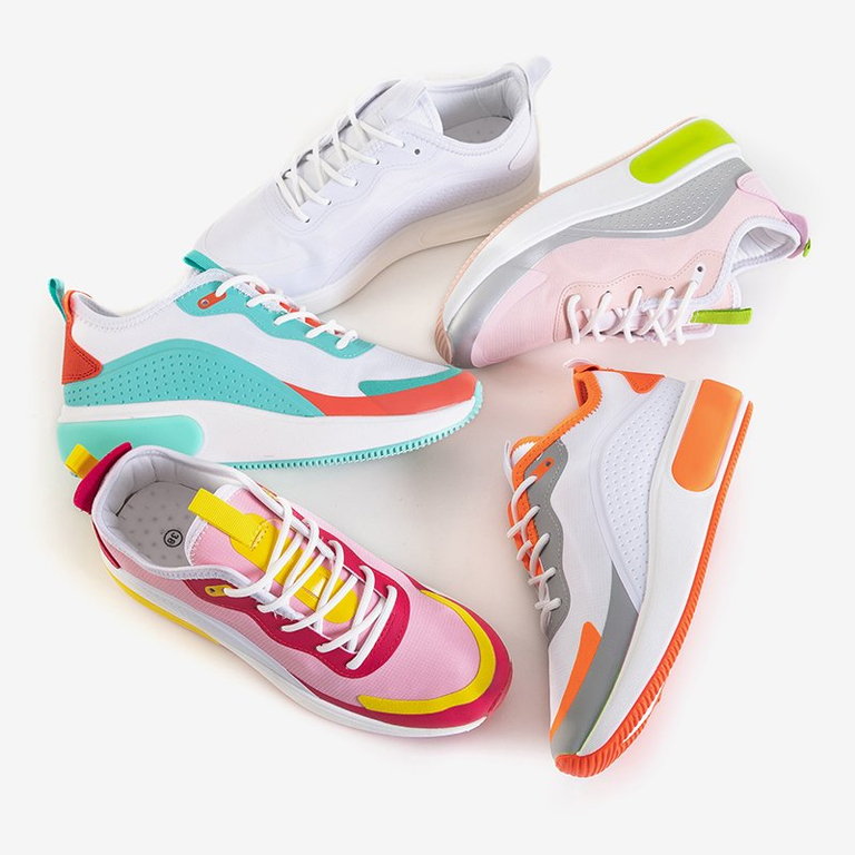 OUTLET Rózsaszín és szürke női sportcipő Tituana - Lábbeli