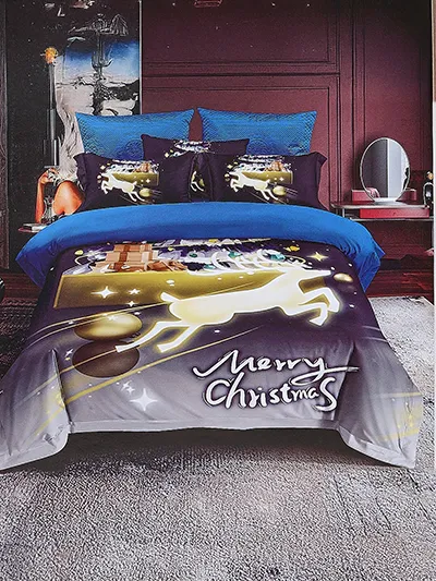 Royalfashion karácsonyi ágynemű 160x200-as készlet 3-RÉSZES