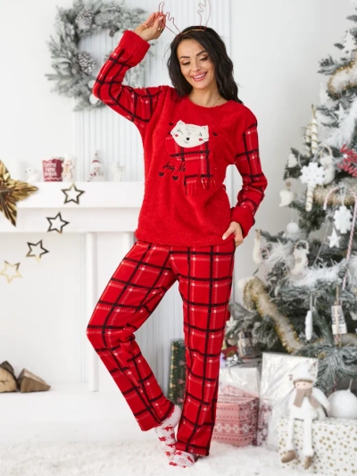 Royalfashion Női kockás pizsama