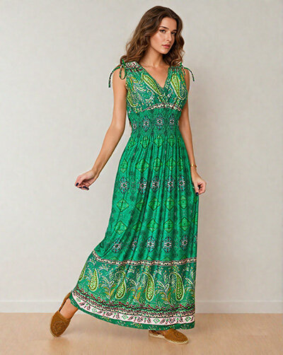 Royalfashion Női print midi ruha