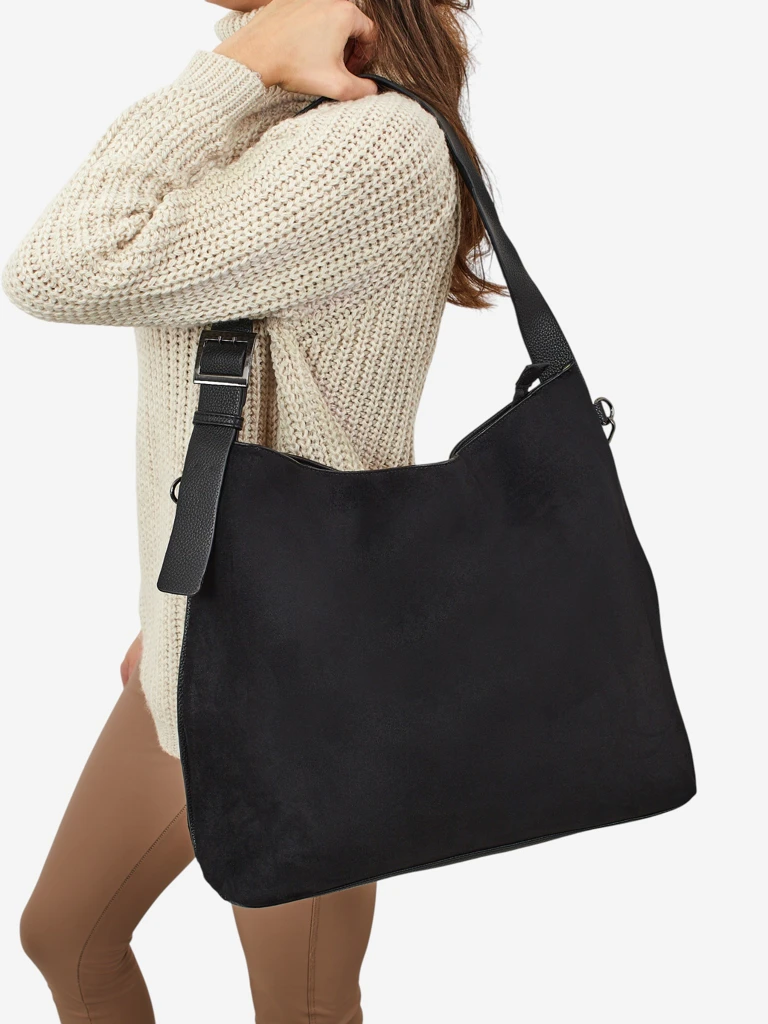 Donenn női shopper táska öko-velúrból