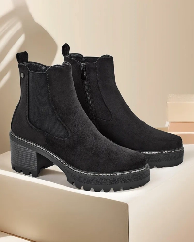 Royalfashion Eco-suede női bokacsizma Segori