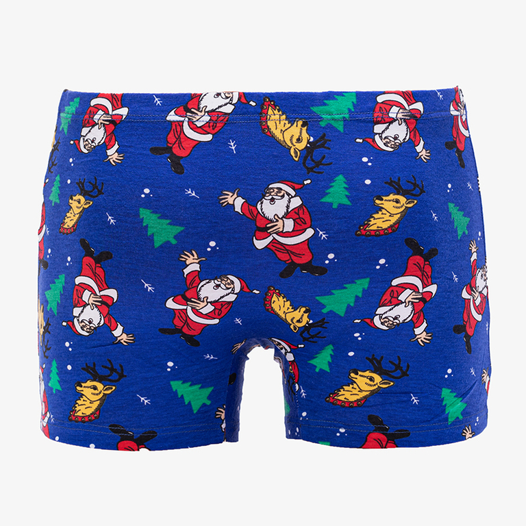 Férfi sötétkék boxernadrág - Fehérnemű