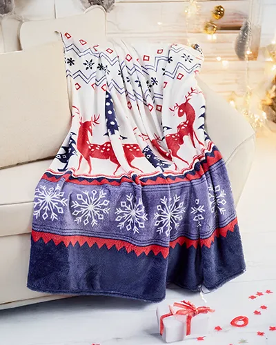 Royalfashion karácsonyi takaró 160x200