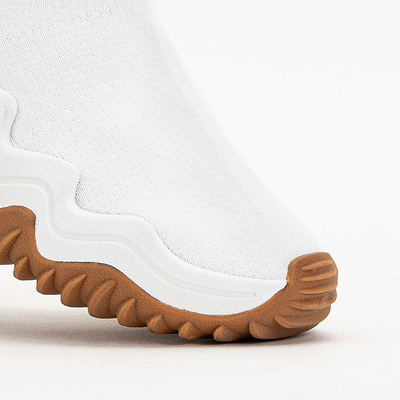 Fehér Női Tenera Platform magas tornacipő - Lábbeli