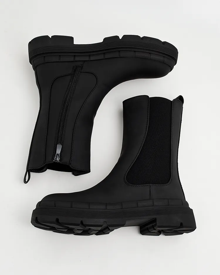 Royalfashion Classic női matt csizma Terrip