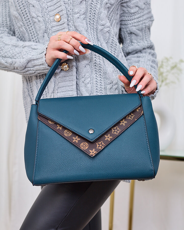 Royalfashion kék női kézitáska