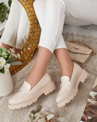 Royalfashion Női mokaszinok cirkóval Ali