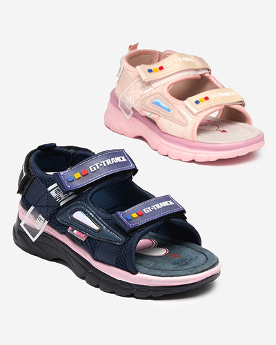 Lányszandál sötétkék Umaf- Shoes színben