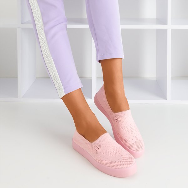 OUTLET Rózsaszín csúszás a cipőkön Tanga - Lábbeli