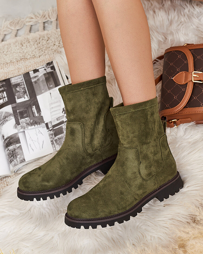 Royalfashion Eco-suede női Gebimma csizma