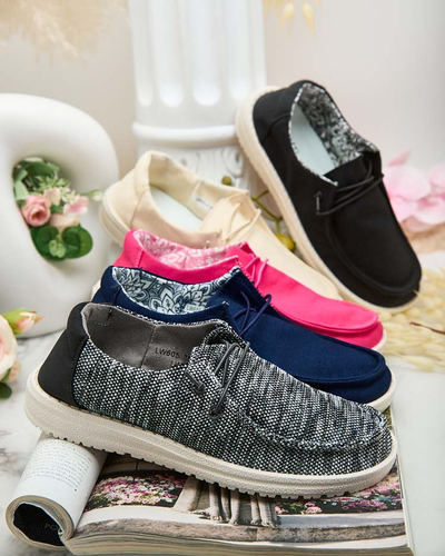 Royalfashion Női Seleptes csipkés félcipő